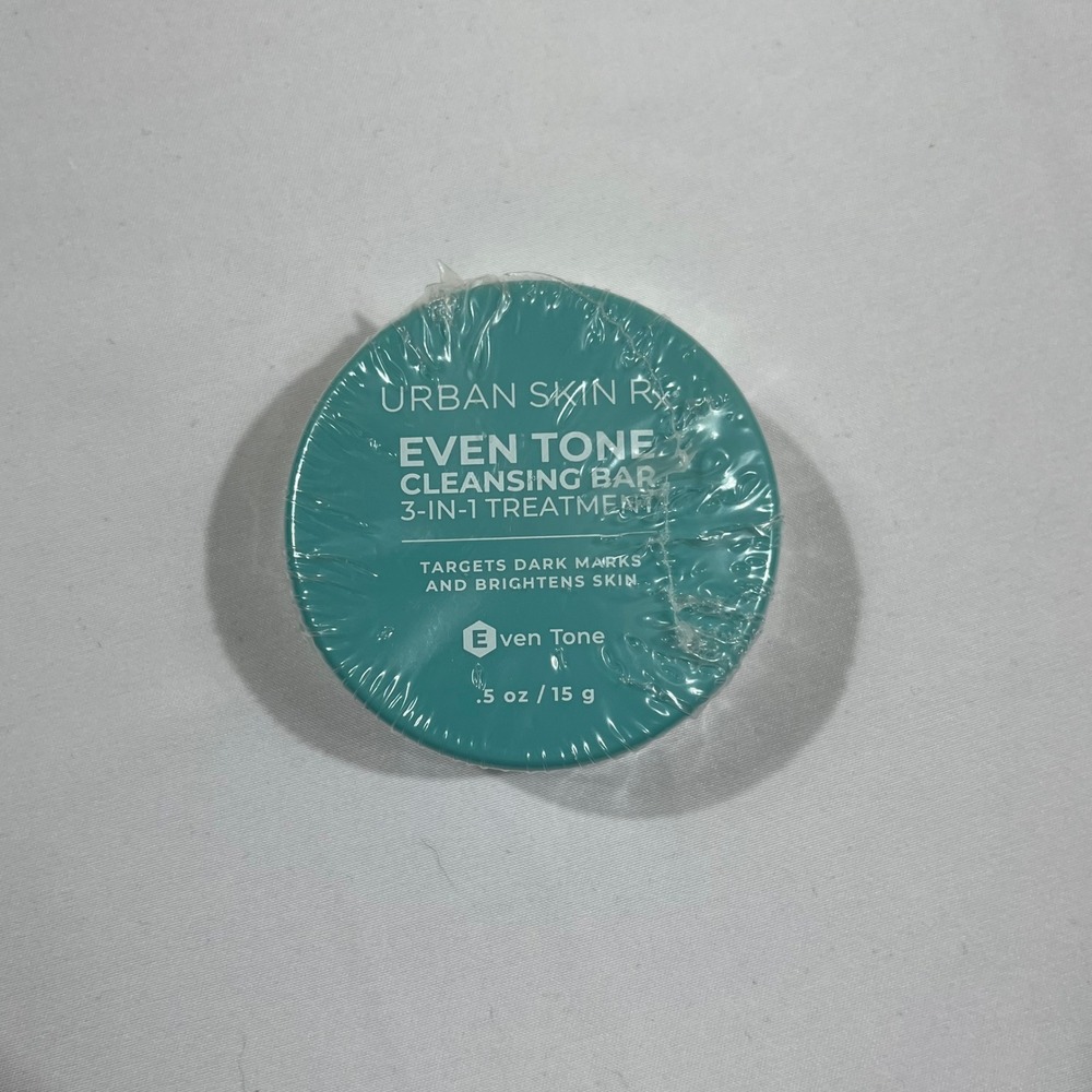 Urban Skin Rx Even Tone Cleansing Bar 0.5 oz 3-in-1 Treatment